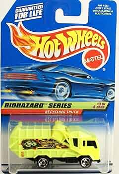 HotWheels TRASH TRUCK ホットウィール　ヴィンテージ 鬼レア Hot Wheels Biohazard Trash Truck Made in 1991 Diecast Car - Etsy
